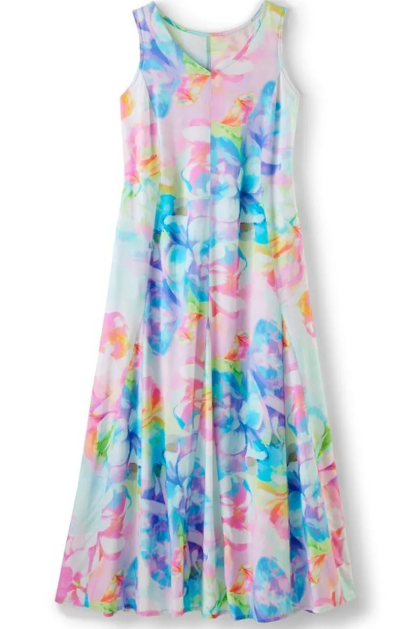 Soft Surroundings Brenda Maxi Dress PainterlyMultiFloral Shop