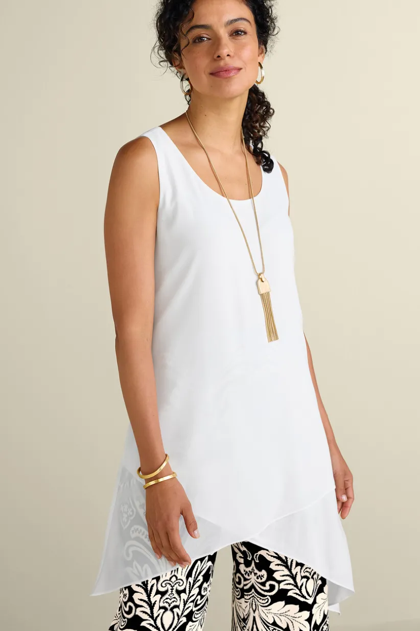 Soft Surroundings Celine Tunic I IvoryPearl Hot
