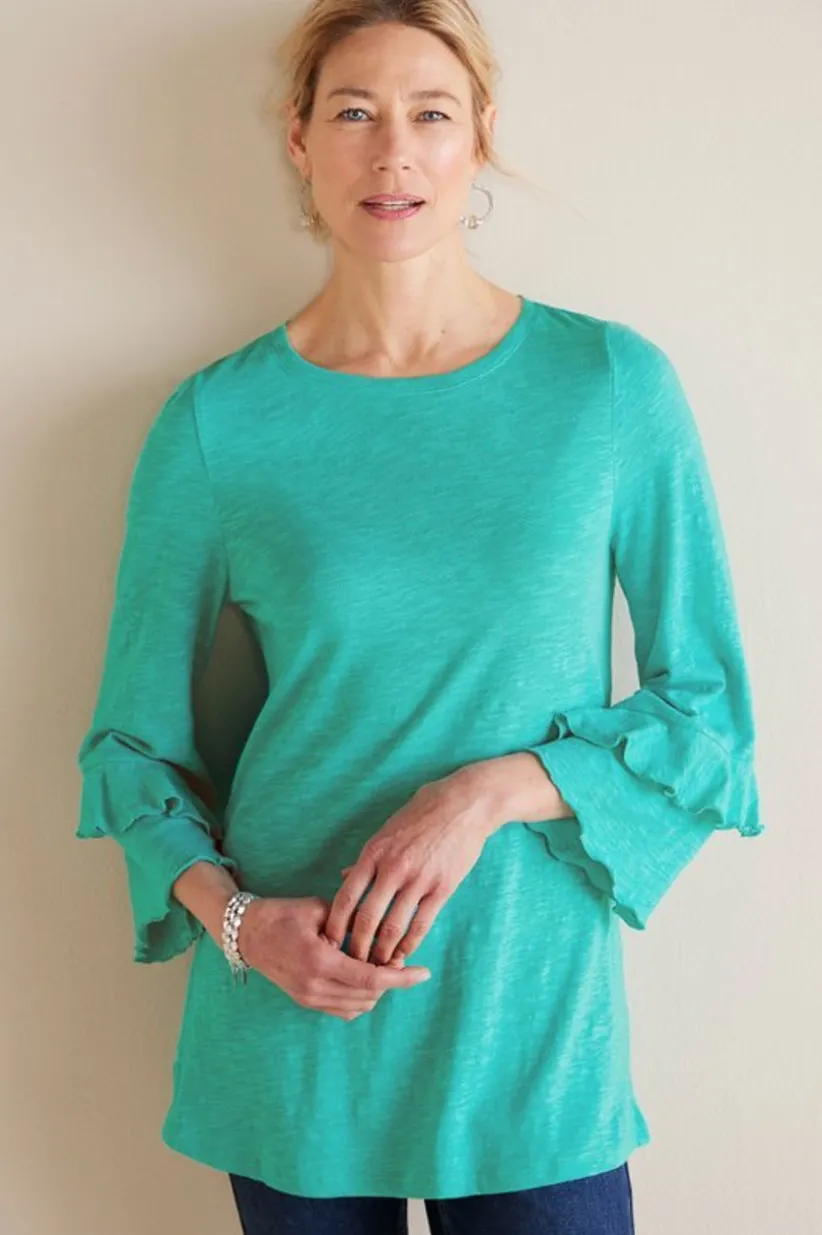 Soft Surroundings Erin Linen Blend Tunic Sale