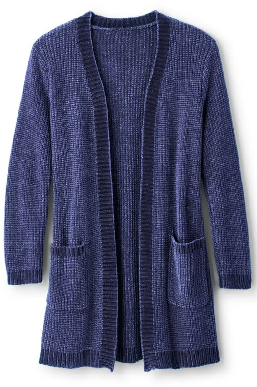 Soft Surroundings Faith Chenille Cardigan Sale