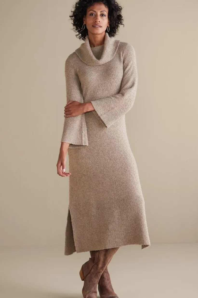 Soft Surroundings Frances Dress LightBrown New
