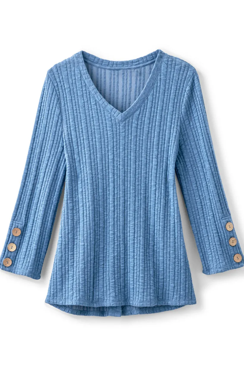 Soft Surroundings Goldie Knit Tunic Best Sale