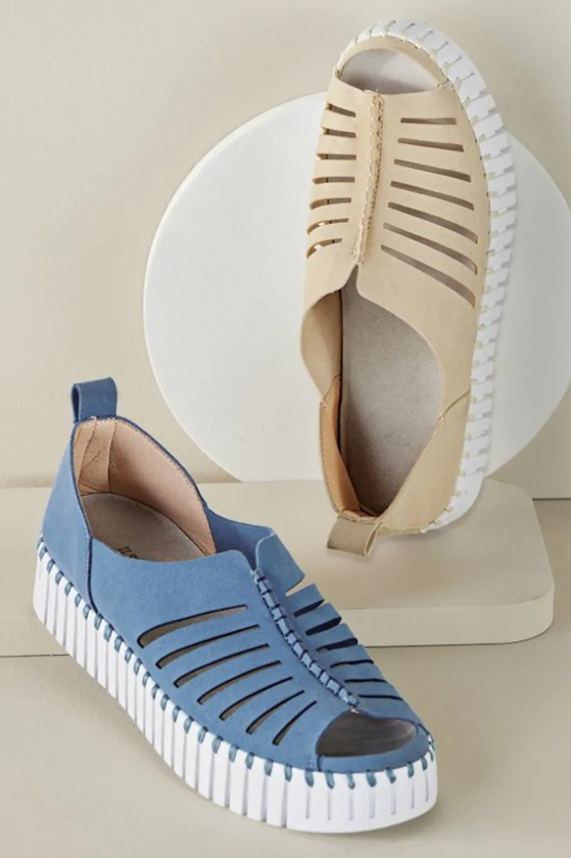 Soft Surroundings Ilse Jacobsen Tulip Open Sneaker Store