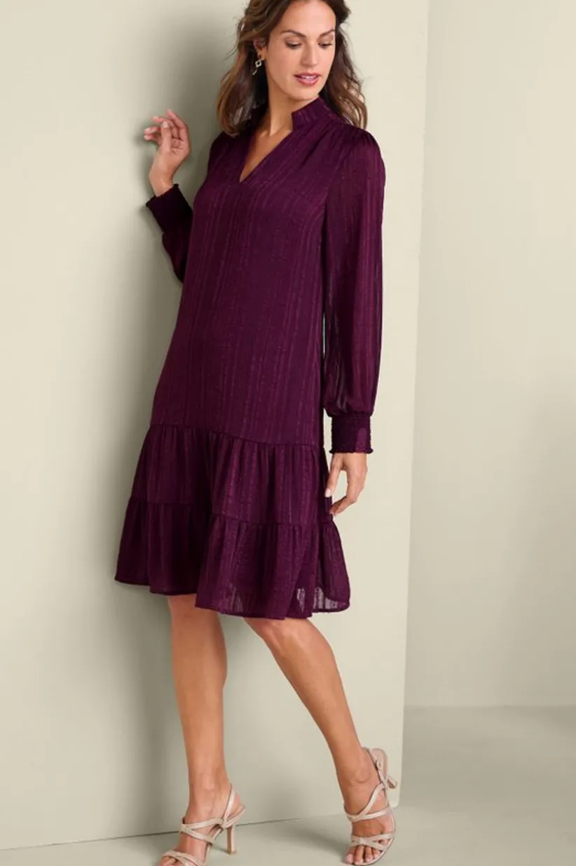 Soft Surroundings Jocelyn Dress GrapeWine Outlet