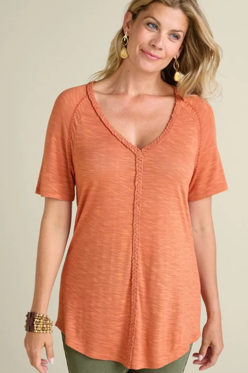 Soft Surroundings Lainey Slub Tee Best