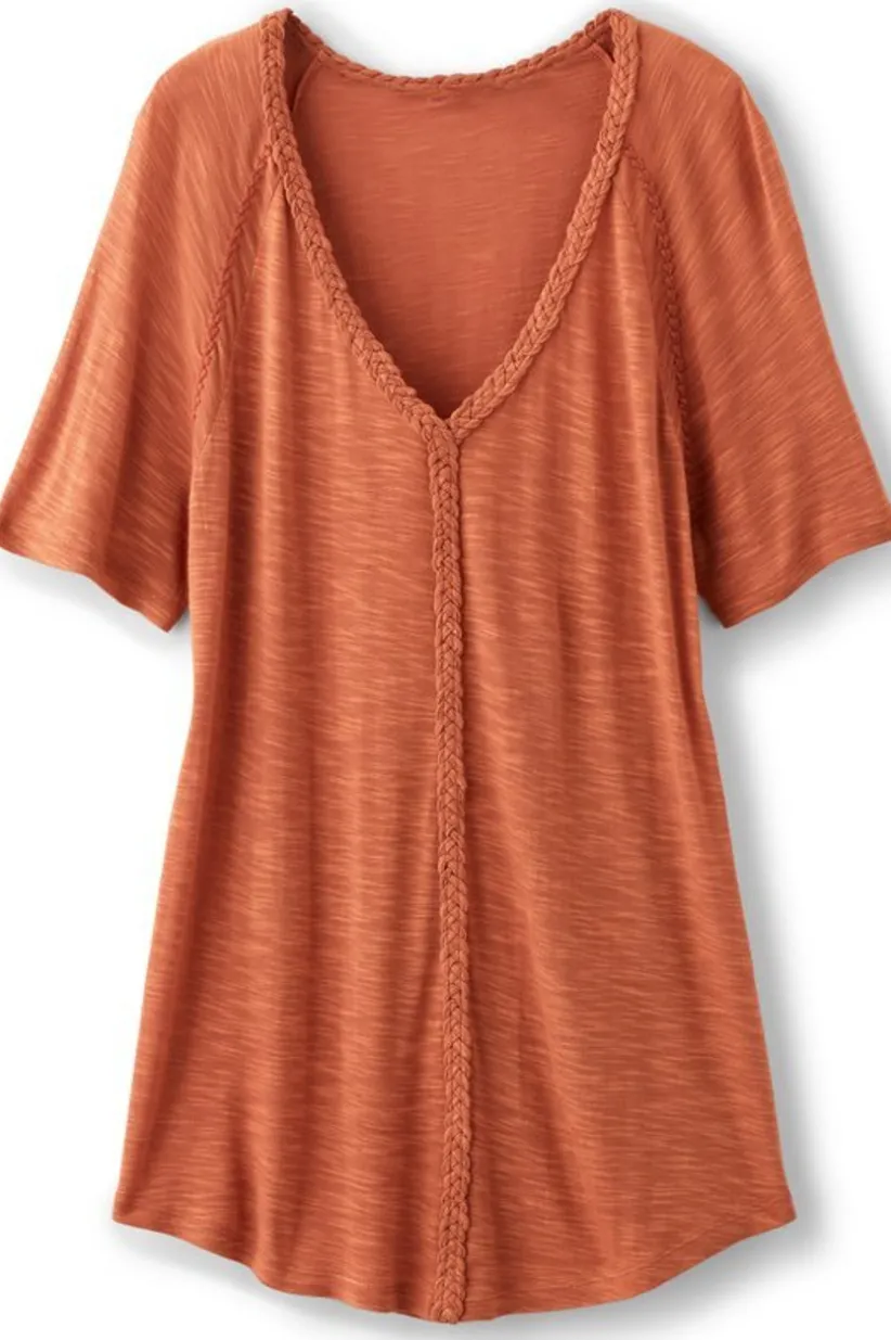 Soft Surroundings Lainey Slub Tee Best
