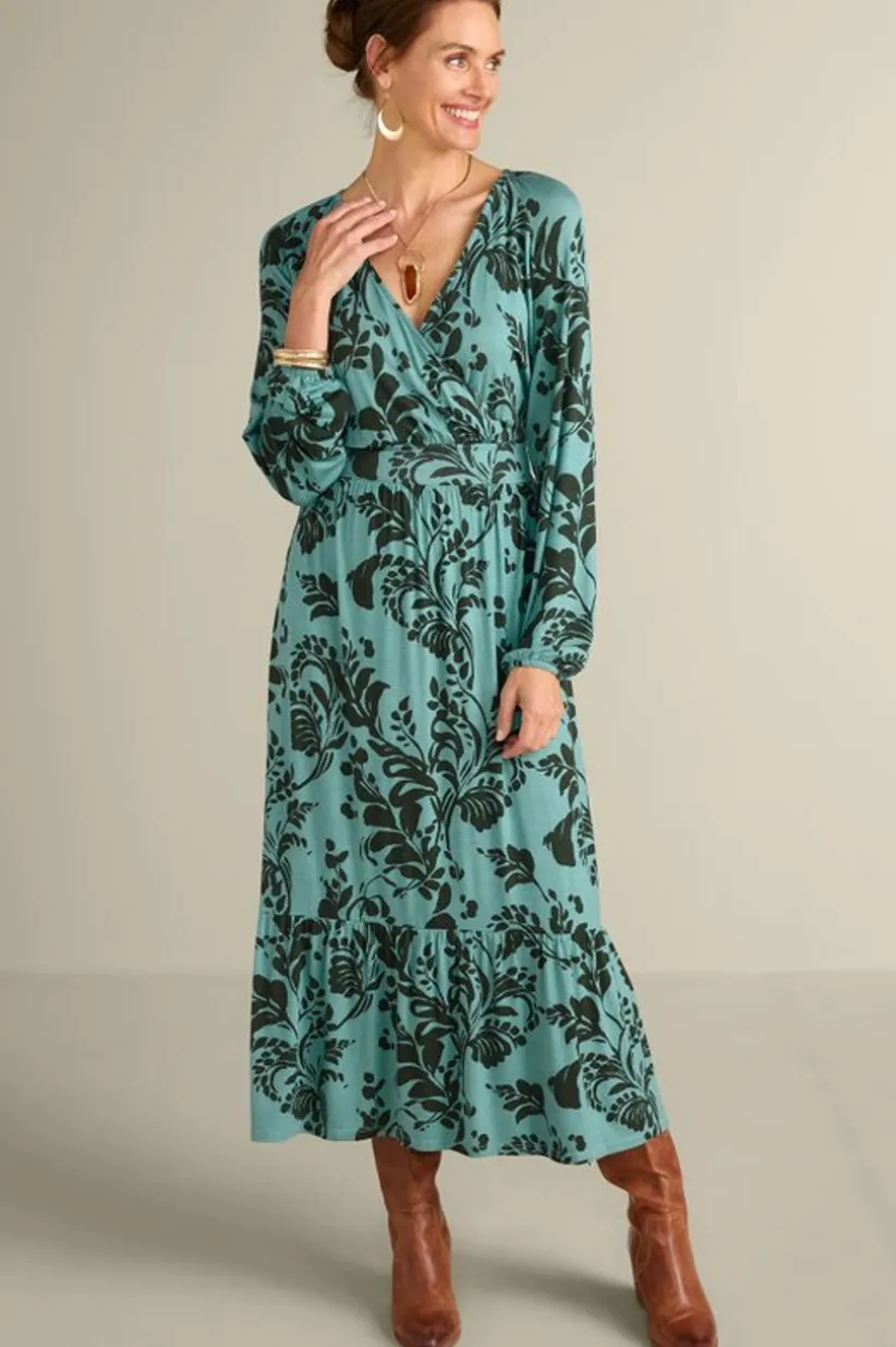 Soft Surroundings Lilibet Knit Maxi Dress AutumnVines Outlet