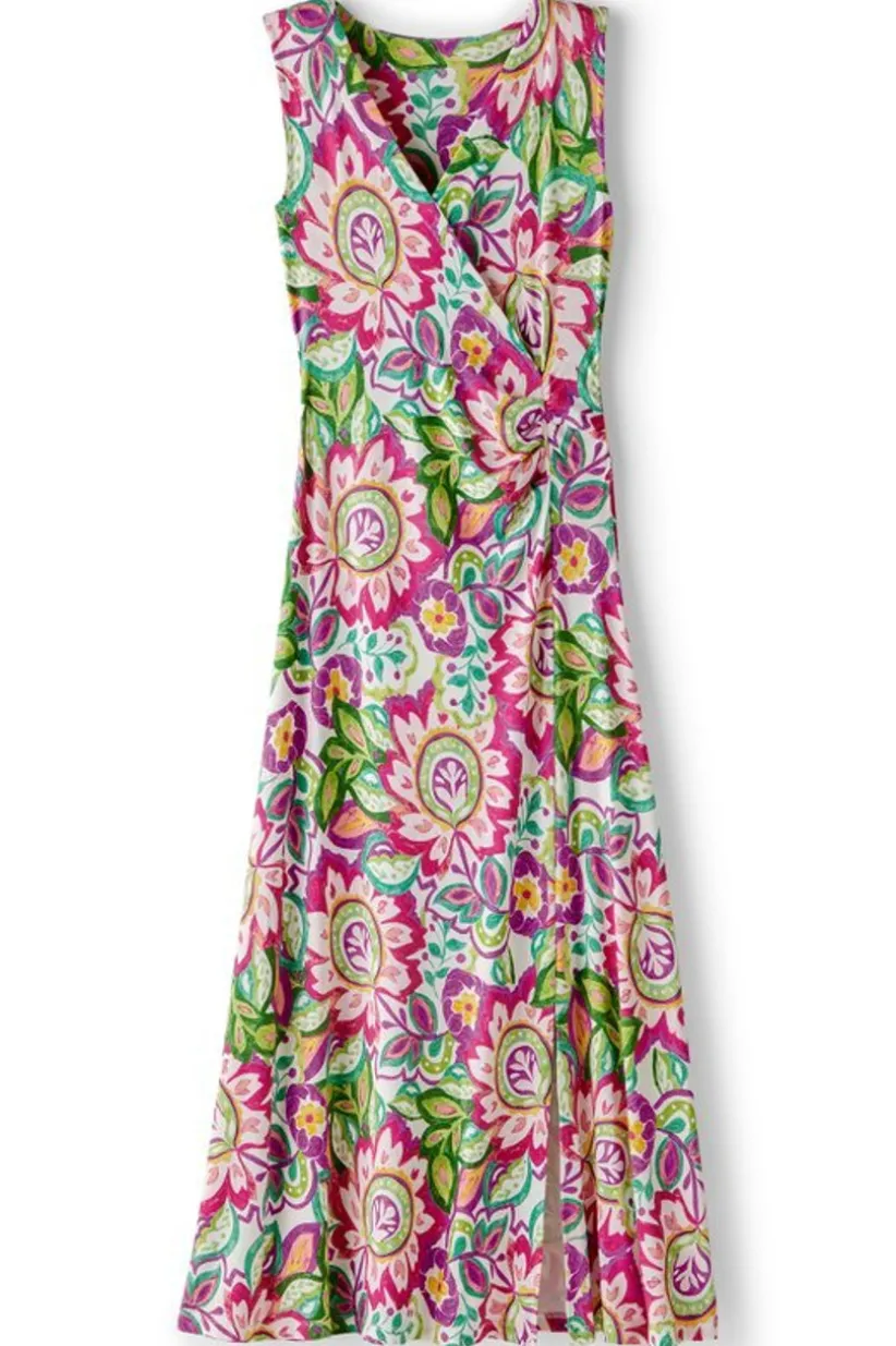 Soft Surroundings Malee Maxi Dress RioGarden Clearance