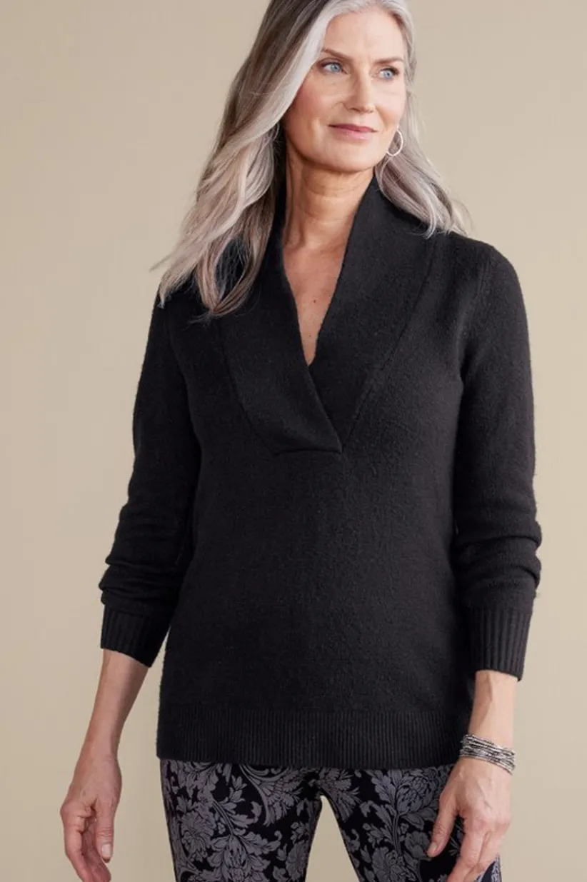 Soft Surroundings Meera Sweater Hot