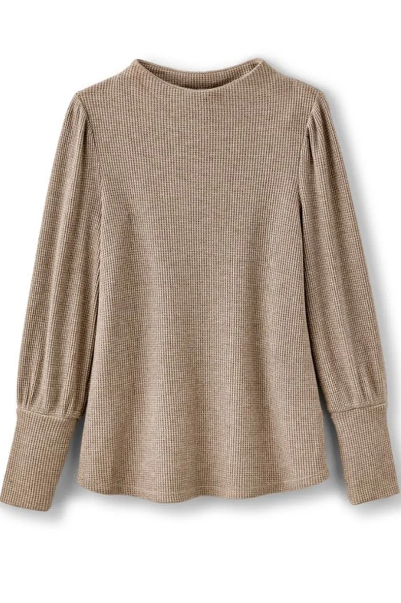 Soft Surroundings Melina Waffle Pullover Fashion