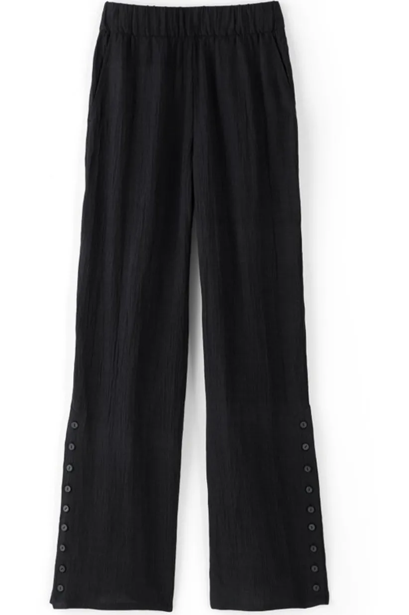 Soft Surroundings Oceo Gauze Wide-Leg Pants Discount