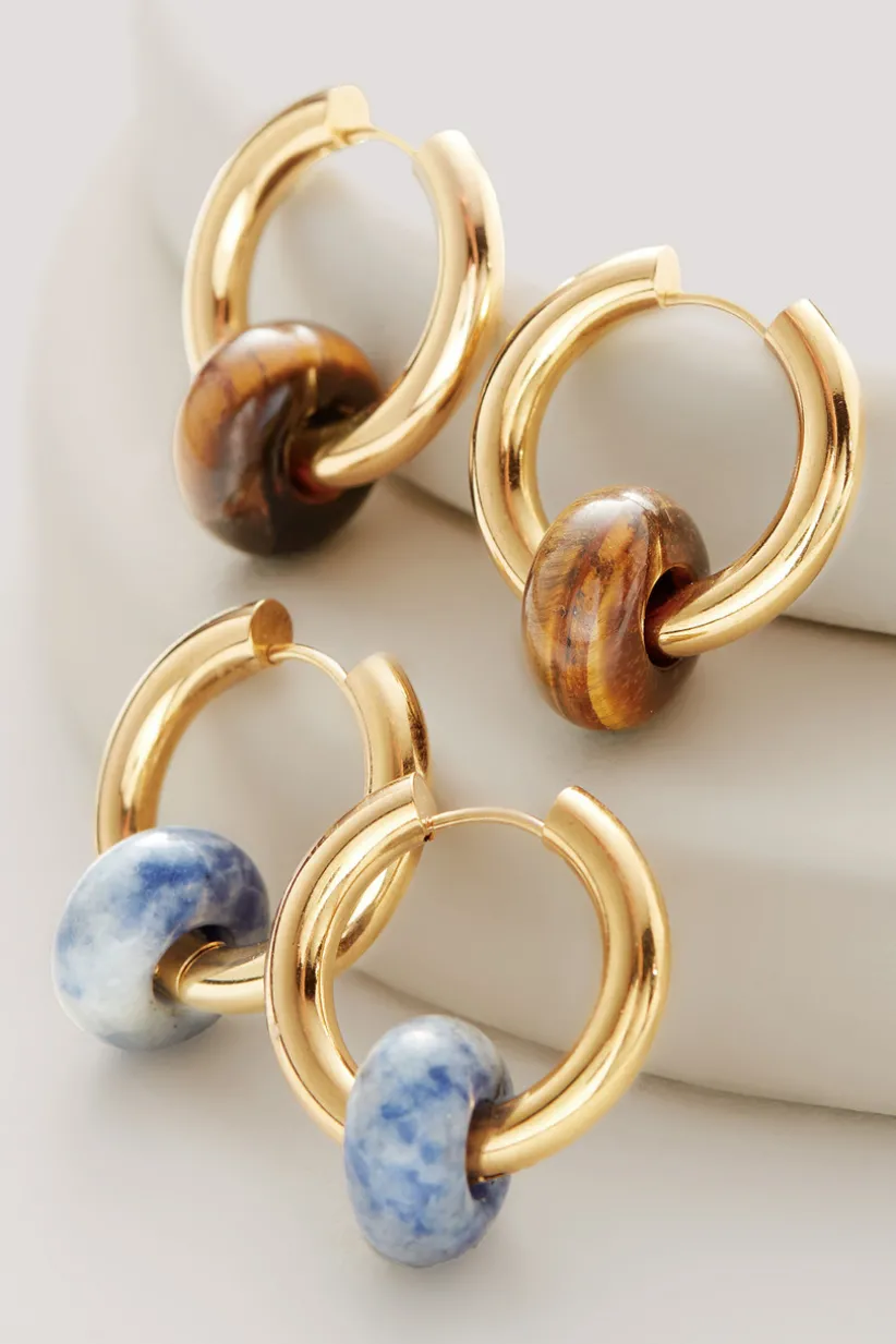 Soft Surroundings Orion Hoop Earrings Cheap