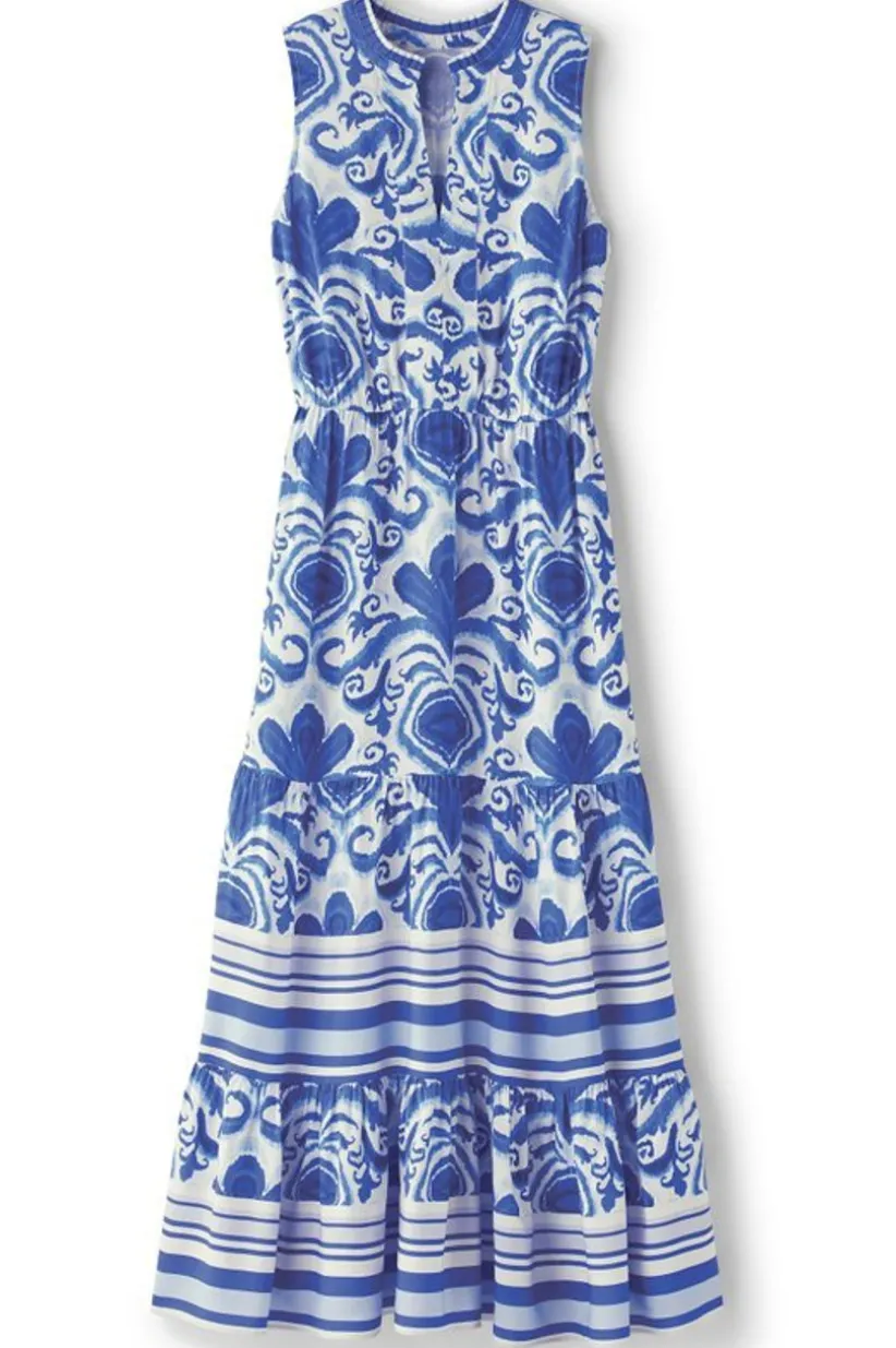 Soft Surroundings Pari Maxi Dress PerissaScarf Fashion