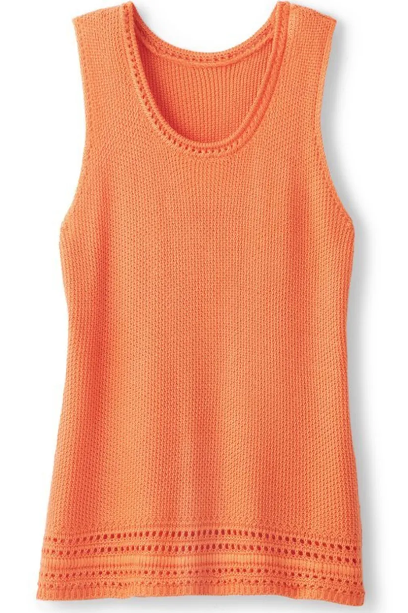 Soft Surroundings Rory Sweater Tank BirdOfParadise Sale