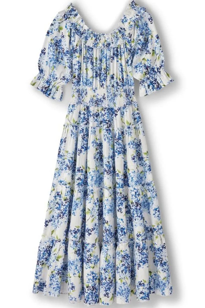 Soft Surroundings Rosana Maxi Dress Wisteria Flash Sale