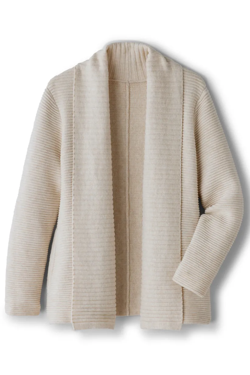 Soft Surroundings Sandria Cardigan OatmealHeather Clearance