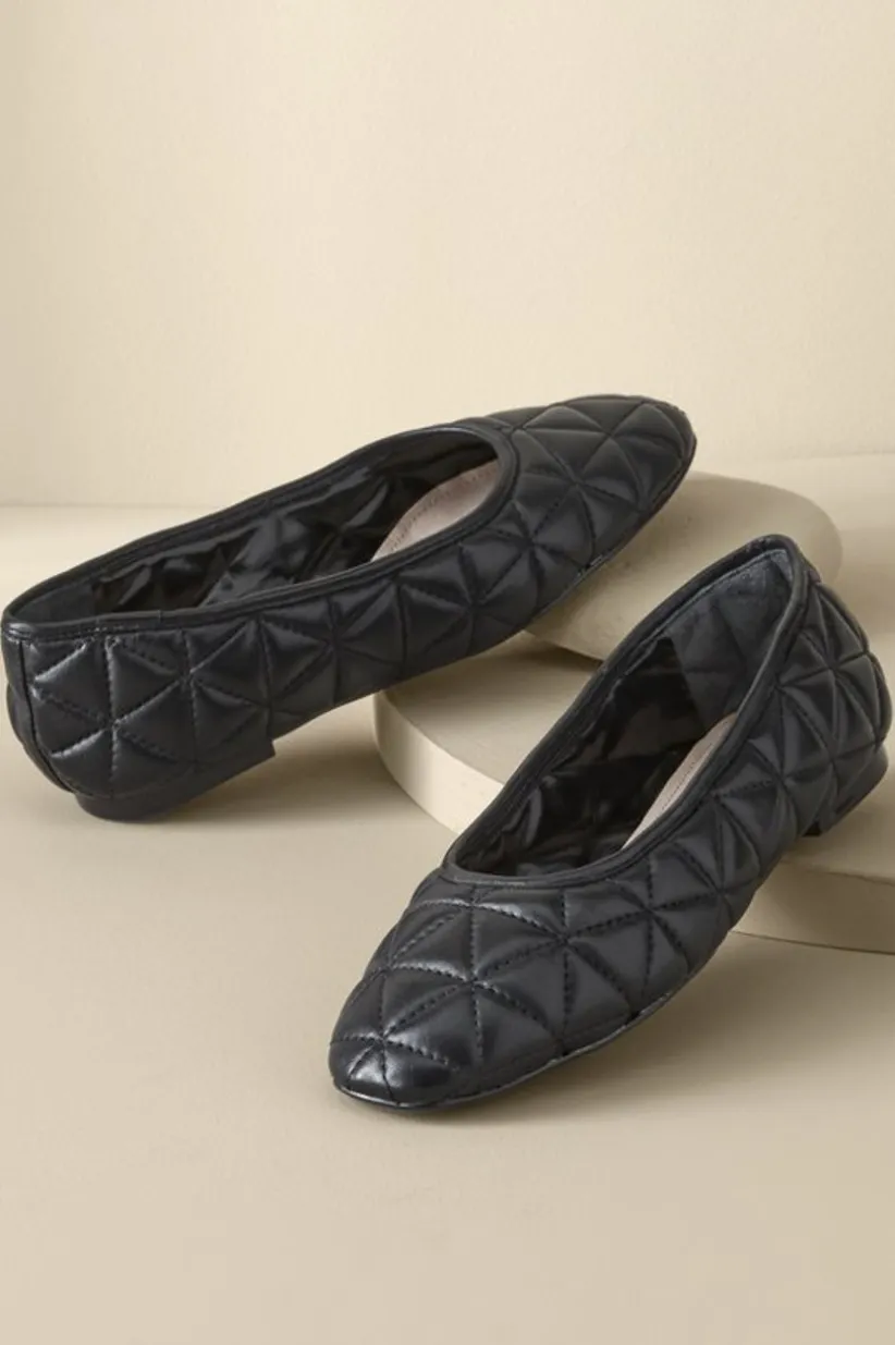 Soft Surroundings Schutz Arissa Quilted Ballet Flat Online