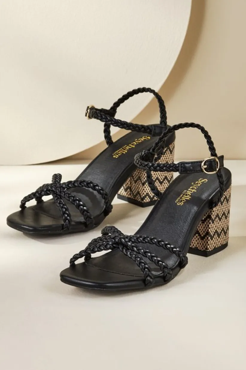 Soft Surroundings Seychelles Cater To You Sandal Black Cheap