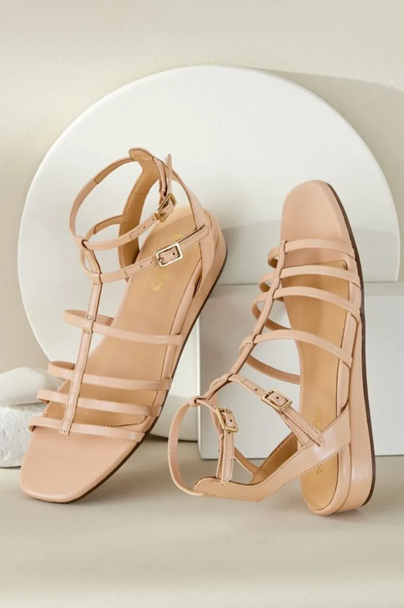Soft Surroundings Seychelles Luxurious Strappy Sandal Fashion