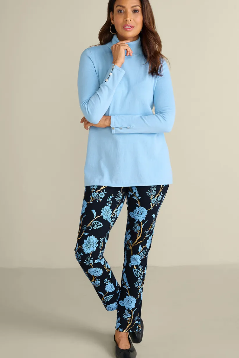 Soft Surroundings Soft Essential Ponte Slim Leg Pants Cheap