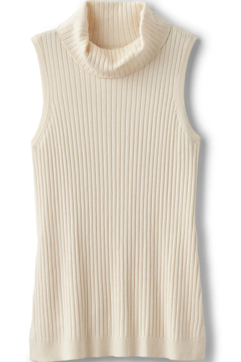 Soft Surroundings Soft Essential Ribbed Turtleneck Tank Clearance