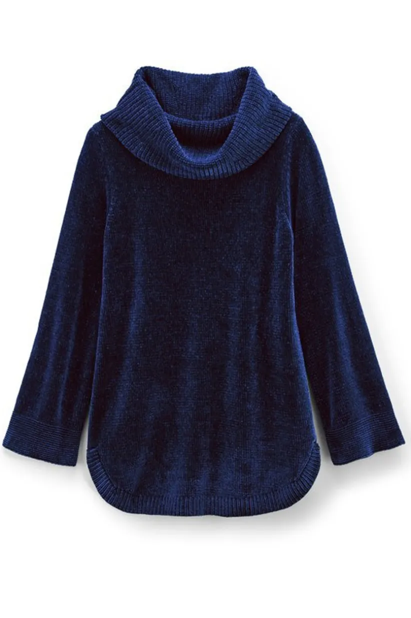 Soft Surroundings Soft Winds Chenille Tunic Sweater Online