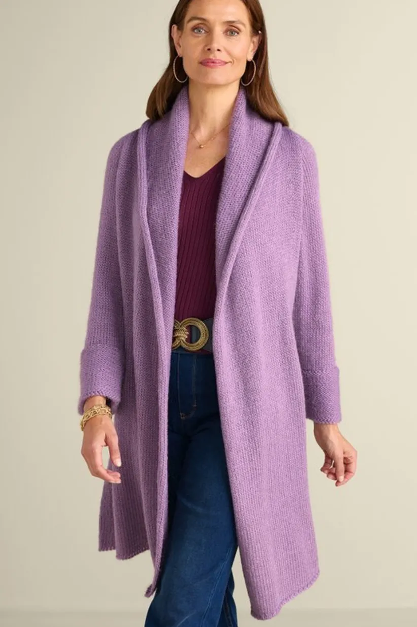 Soft Surroundings Telluride Topper Purple Flash Sale