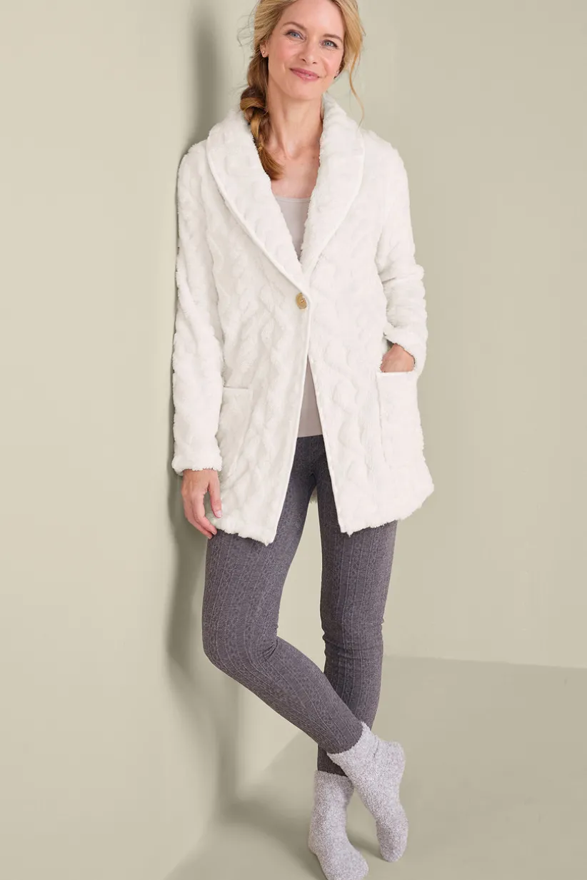 Soft Surroundings Textured Most Wonderful Cardi SugarSwizzle Sale