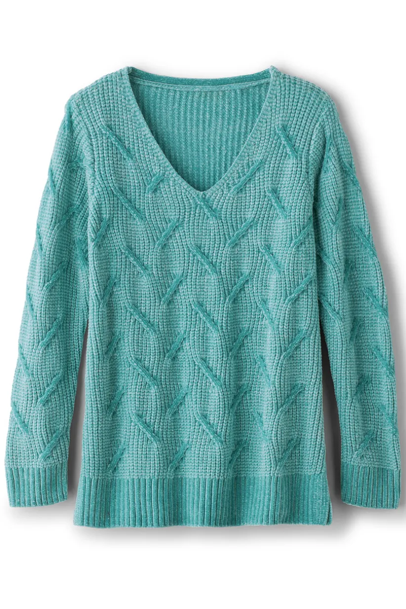 Soft Surroundings Trina Chenille Sweater Sale